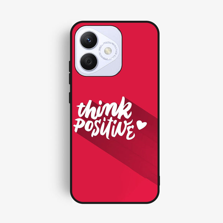 Honor X60i - Think Positive Design - Premium Metal Printed Soft Bumper Shock Proof Case