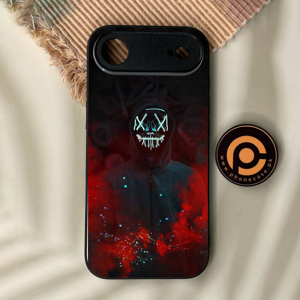 iPhone Air - Anonymous 2.0 Design 3 - Premium Metal Printed Soft Bumper Shock Proof Case