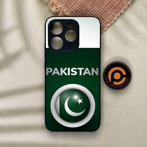 Realme 15T - Pakistani Flag Design 7 - Premium Metal Printed Soft Bumper Shock Proof Case