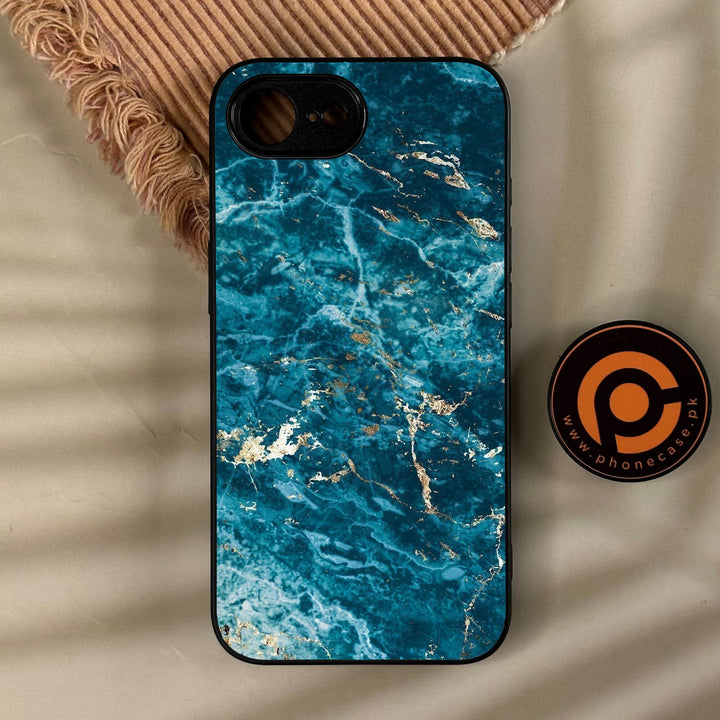 iPhone 17e - Blue 2.0 Design 1 - Premium Metal Printed Soft Bumper Shock Proof Case