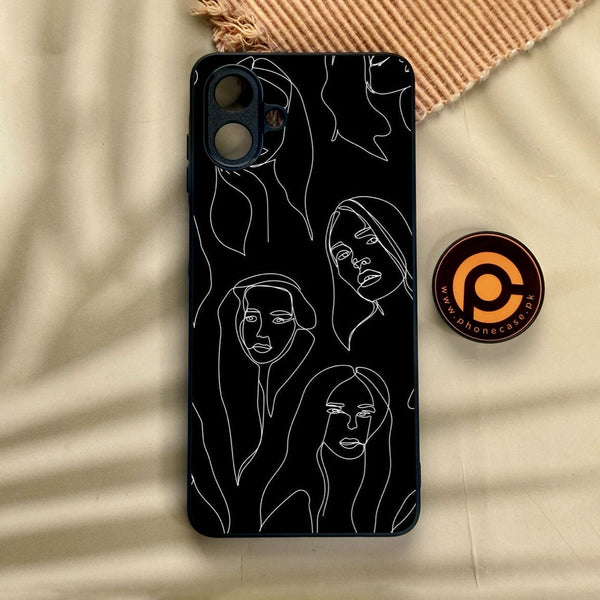 Samsung Galaxy A07 - Girls Design 8 - Premium Metal Printed Soft Bumper Shock Proof Case