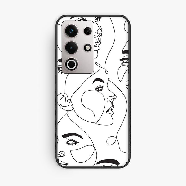 Itel S25 Ultra - Girls Design 7 - Premium Metal Printed Soft Bumper Shock Proof Case
