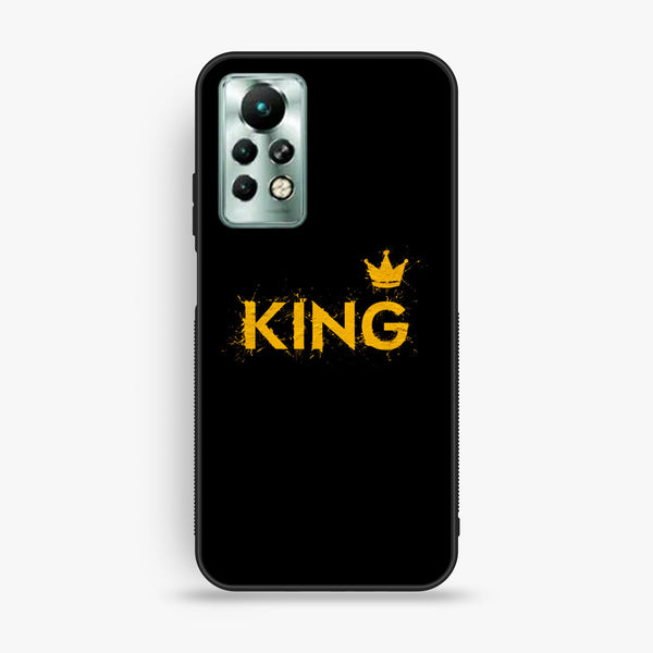 Infinix Note 11 Pro - King Design 2 - Premium Metal Printed Soft Bumper Shock Proof Case
