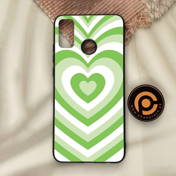 Honor 9X Lite - Heartbeat Design 10 - Premium Metal Printed Soft Bumper Shock Proof Case