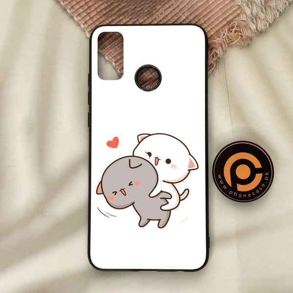 Honor 9X Lite - Cute Bubu Dudu Design 4 - Premium Metal Printed Soft Bumper Shock Proof Case