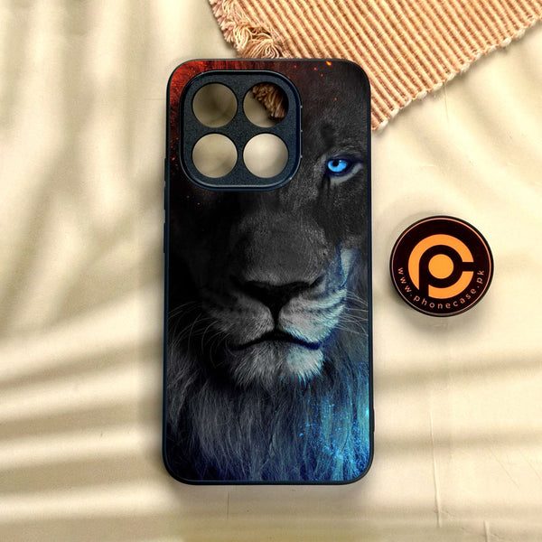 Xiaomi 15T - Tiger Design 4 - Premium Metal Printed Soft Bumper Shock Proof Case