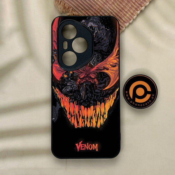 Honor 400 Pro - Venom Case - Premium Metal Printed Soft Bumper Shock Proof Case