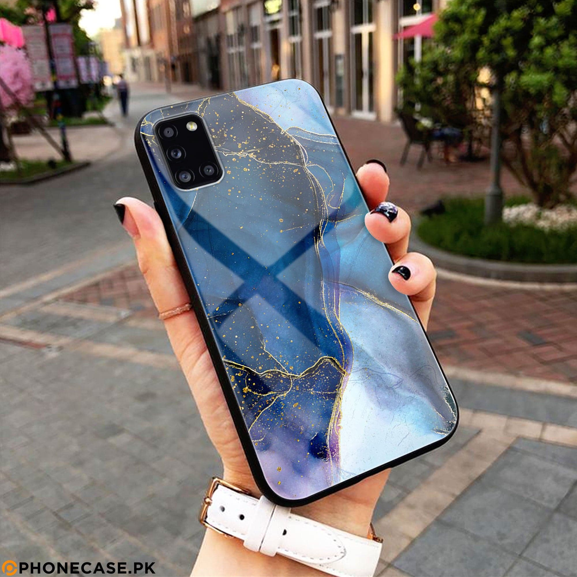 Blue Marble Trending Designs Premium Metal Case All Models