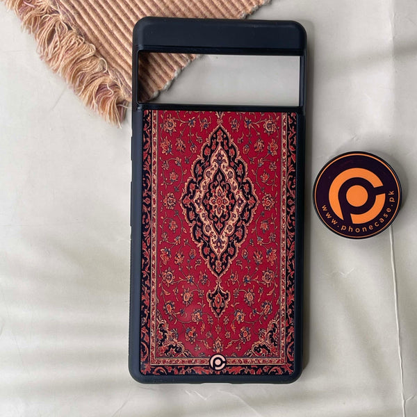 Google Pixel 7 Pro - Persian Rugs design 1 - Premium Metal Printed soft Bumper Shock Proof Case  CS-43342