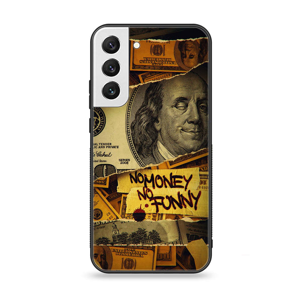 Samsung Galaxy S22 - Dollar Design 1 - Premium Metal Printed soft Bumper shock Proof Case CS-7585 CS-45540
