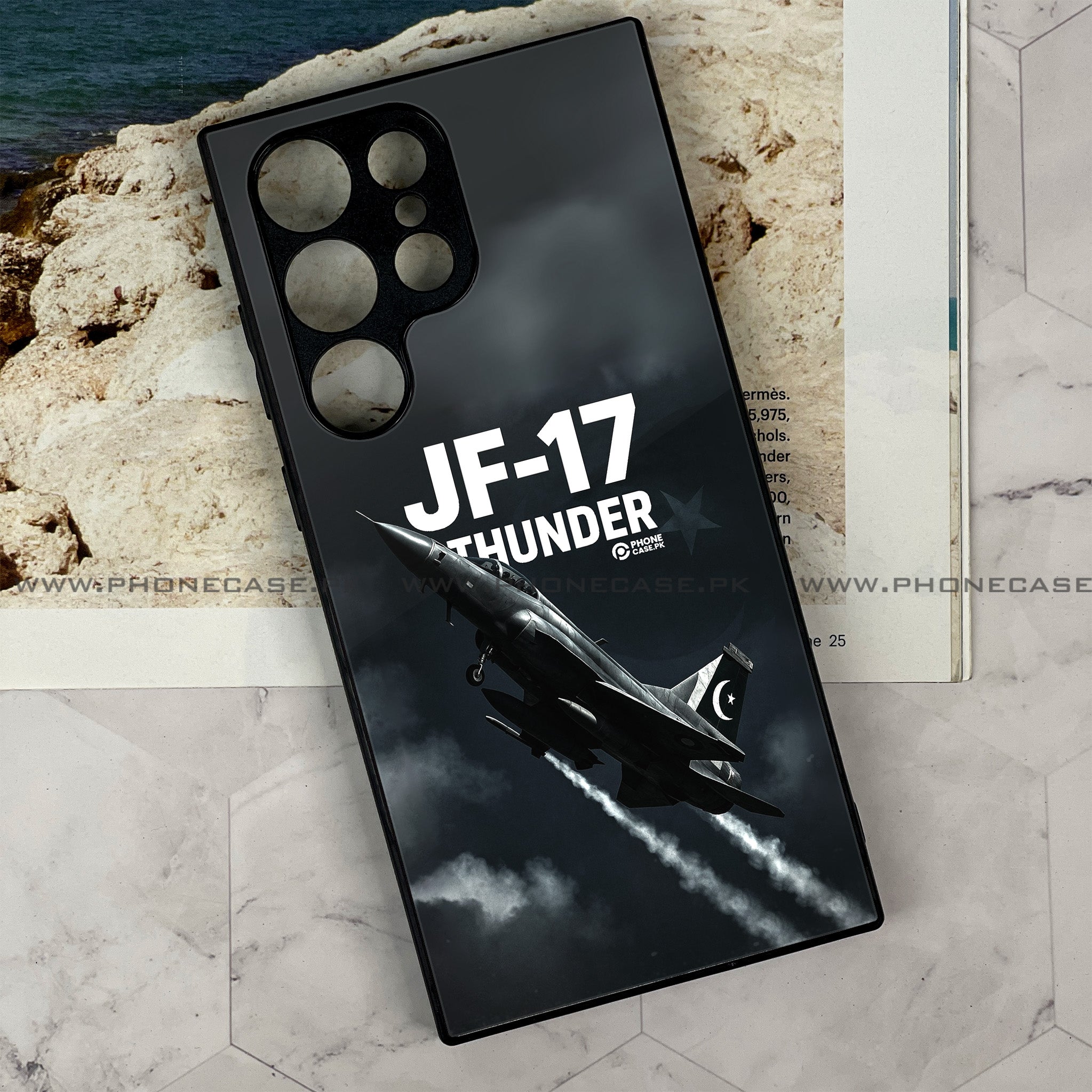 Samsung Galaxy S24 Ultra - PAF Jet Series - Premium Printed Metal soft Bumper shock Proof Case