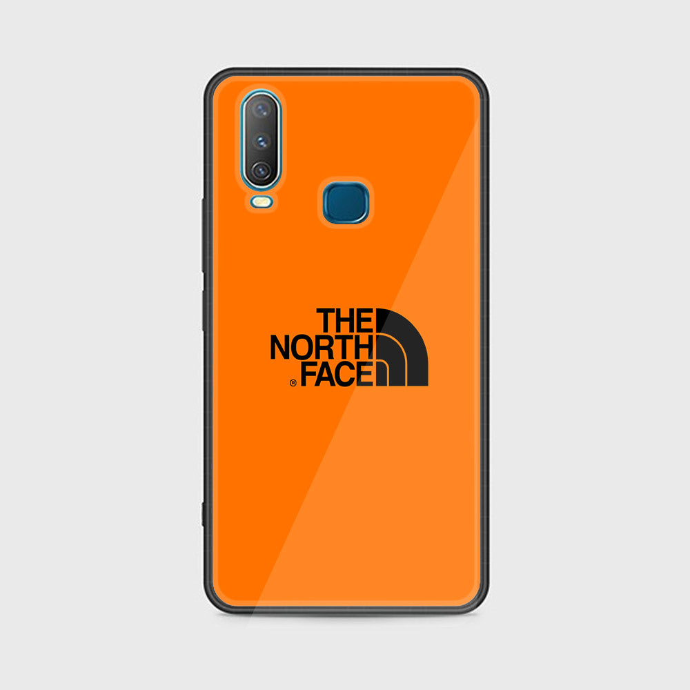 Vivo Y17 - The North Face Series - Premium Printed Glass soft Bumper shock Proof Case