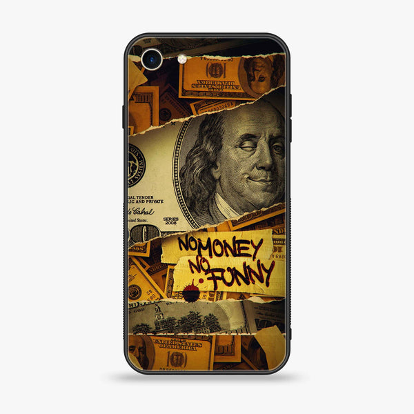 iPhone 6Plus - Dollar Design 1 - Premium Printed Glass soft Bumper shock Proof Case CS-9157