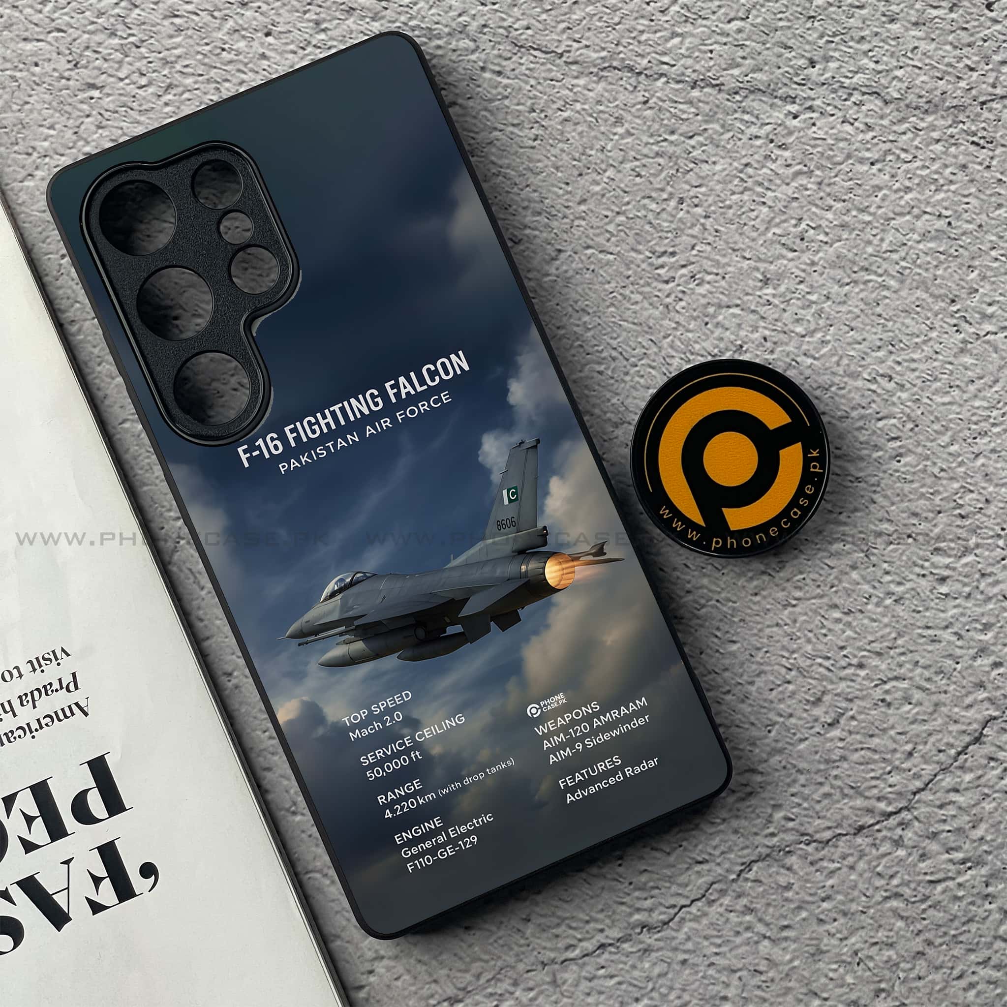 Samsung Galaxy S25 Ultra - PAF Jet Series - Premium Printed Metal soft Bumper shock Proof Case