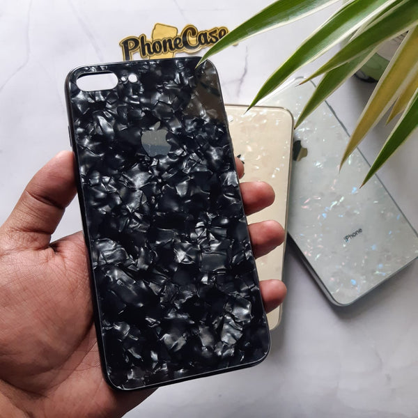iPhone 6/6s Marble Design Real Tempered Glass Case