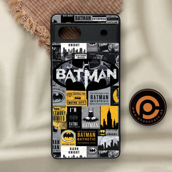 Google Pixel 6a - The Gotham Collage - Premium Metal Printed Soft Bumper Shock Proof Case