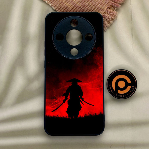 Honor x9d - Ninja Design 1 - Premium Metal Printed Soft Bumper Shock Proof Case