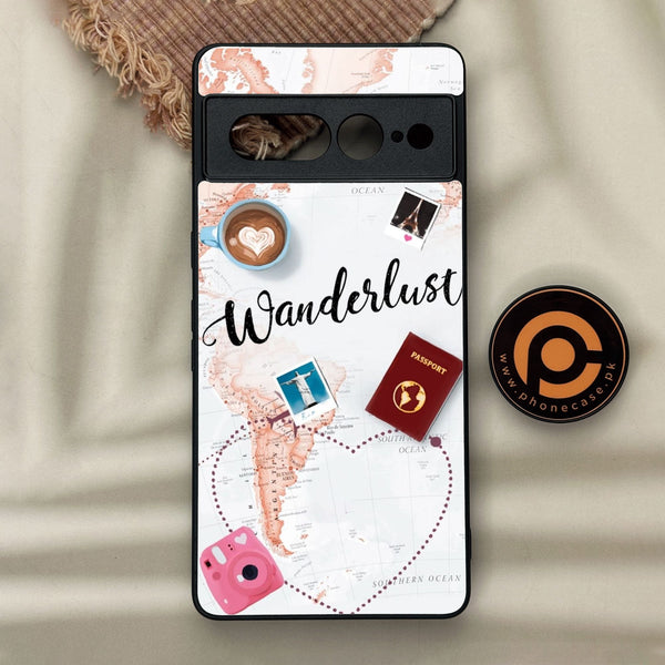 Google Pixel 7 Pro - World Journey - Premium Metal Printed Soft Bumper Shock Proof Case