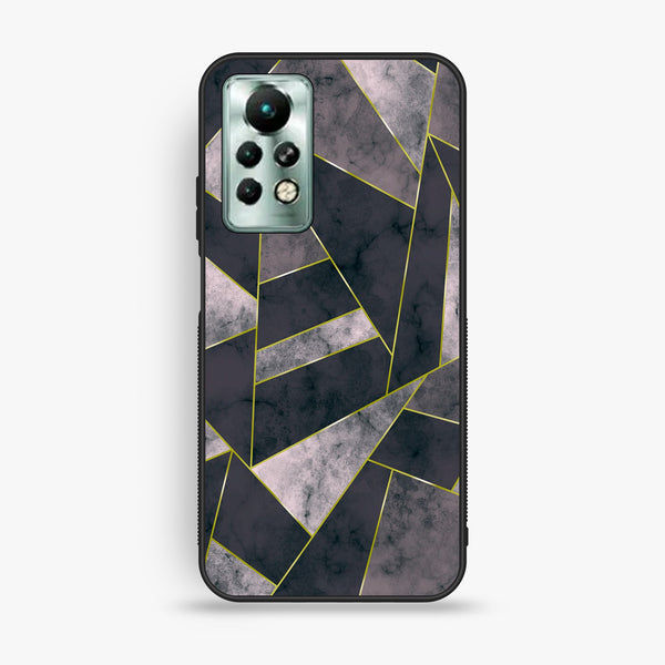 Infinix Note 11 Pro - Geometric Design 2 - Premium Metal Printed Soft Bumper Shock Proof Case