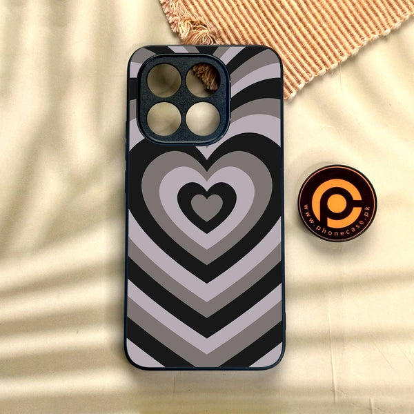 Xiaomi 15T - Heartbeat Design 1 - Premium Metal Printed Soft Bumper Shock Proof Case