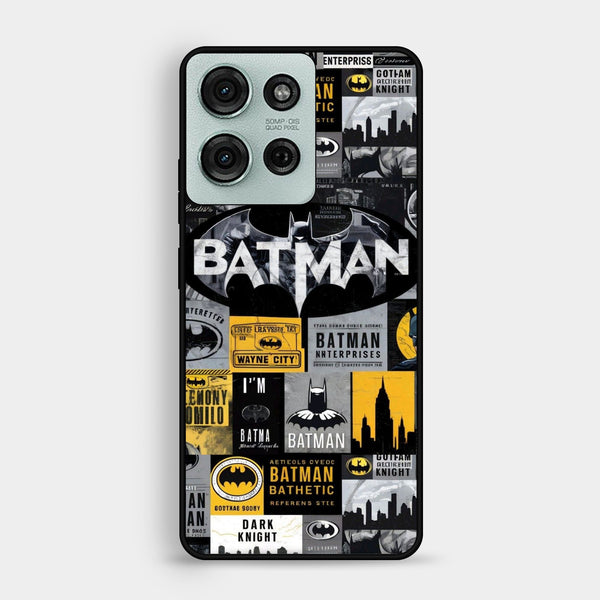 Motorola Moto G75 - The Gotham Collage - Premium Metal Printed Soft Bumper Shock Proof Case