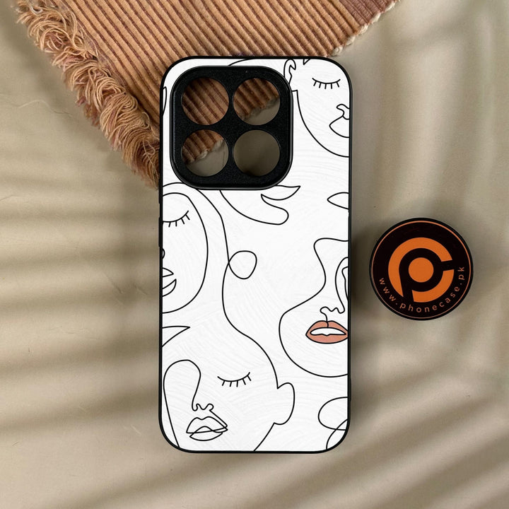Xiaomi 17 - Girls Design 1 - Premium Metal Printed Soft Bumper Shock Proof Case