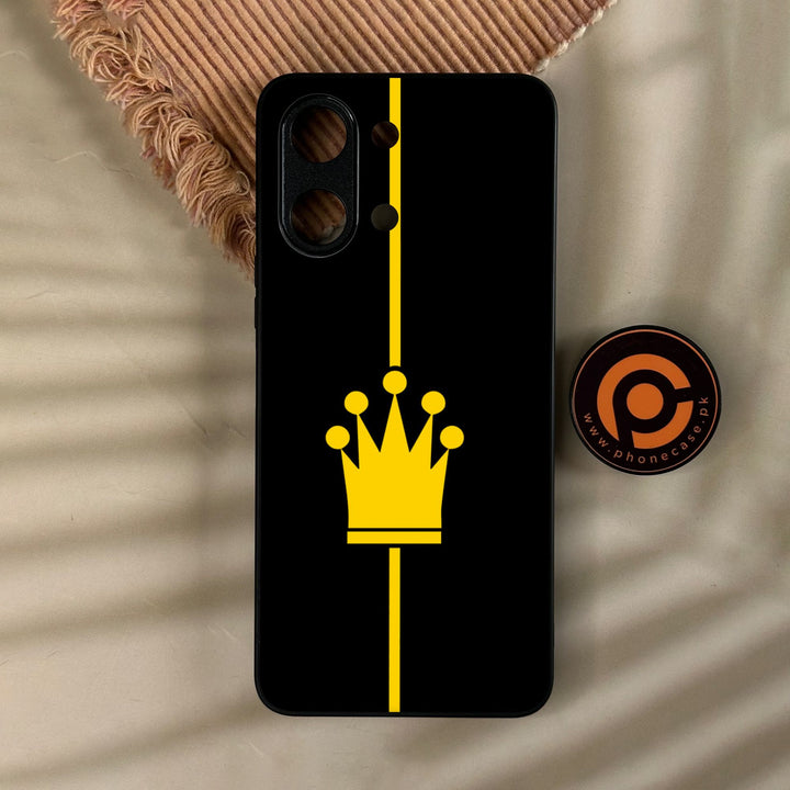 Vivo Y11d - King Design 1 - Premium Metal Printed Soft Bumper Shock Proof Case