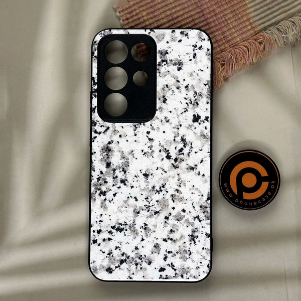Realme C85 Pro - White Design 9 - Premium Metal Printed Soft Bumper Shock Proof Case