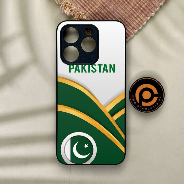 Realme 15T - Pakistani Flag Design 1 - Premium Metal Printed Soft Bumper Shock Proof Case