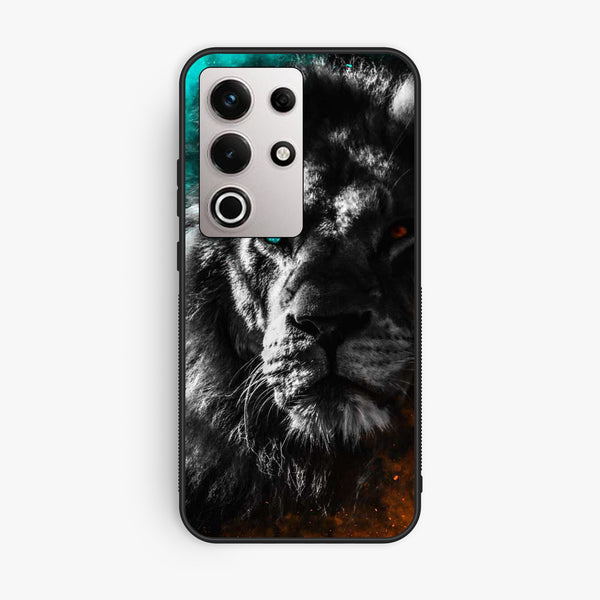 Itel S25 Ultra - Tiger Design 3 - Premium Metal Printed Soft Bumper Shock Proof Case