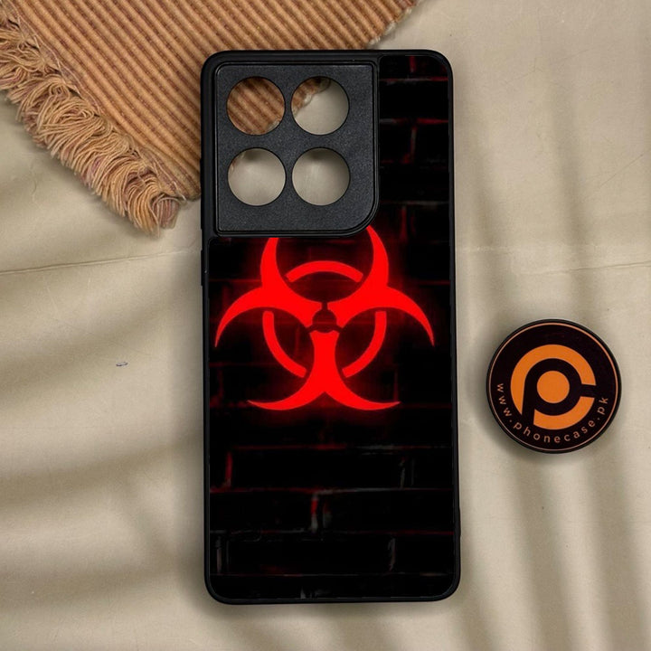 Motorola Edge 60 Fusion - Biohazard Design 6 - Premium Metal Printed Soft Bumper Shock Proof Case