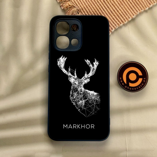 Oppo A6 Pro - Markhor Design 4 - Premium Metal Printed Soft Bumper Shock Proof Case