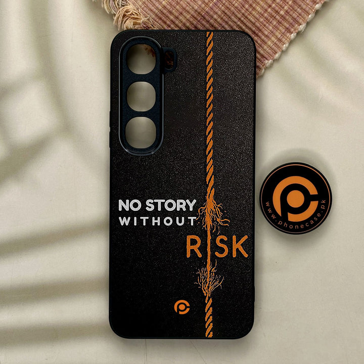 Vivo Y21d - The Risk Taker - Premium Metal Printed Soft Bumper Shock Proof Case