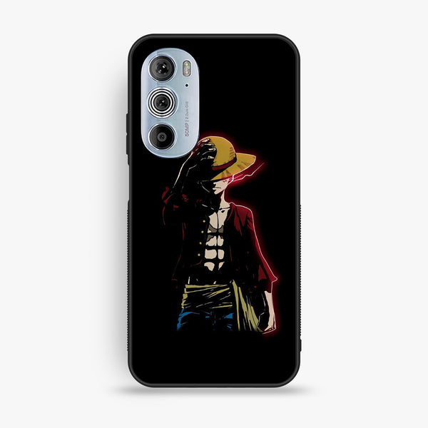 Motorola Edge 30 Pro - Anime Series Design 5 - Premium Metal Printed Soft Bumper Shock Proof Case