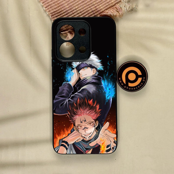 Xiaomi Poco C85 - Anime 2.0 Design 10 - Premium Metal Printed Soft Bumper Shock Proof Case