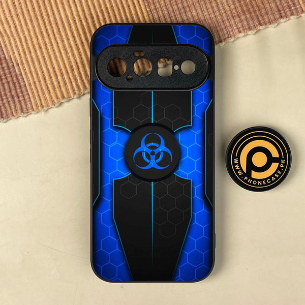 Google Pixel 11 - Biohazard Design 1 - Premium Metal Printed Soft Bumper Shock Proof Case