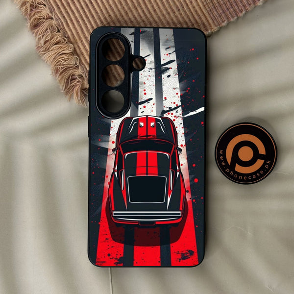 Samsung Galaxy S26 Plus - Top-Down Track - Premium Metal Printed Soft Bumper Shock Proof Case