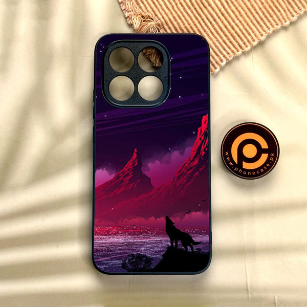 Xiaomi 15T - Wolf Design 7 - Premium Metal Printed Soft Bumper Shock Proof Case