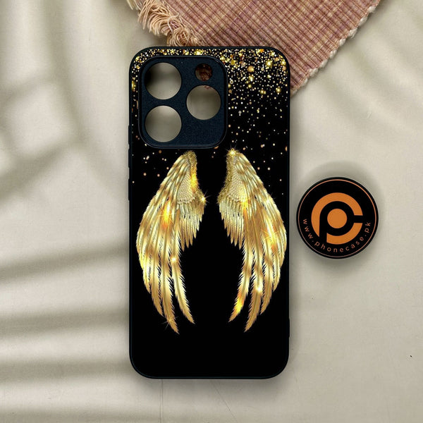 Realme 15T - Angel Wings Design 1 - Premium Metal Printed Soft Bumper Shock Proof Case