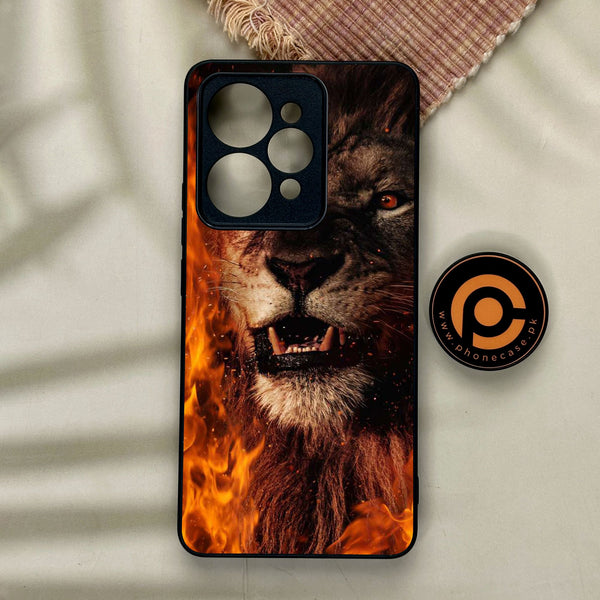 Realme 15 Pro - Tiger Design 2 - Premium Metal Printed Soft Bumper Shock Proof Case
