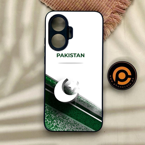 Xiaomi Redmi Turbo 4 Pro - Pakistan Design 10 - Premium Metal Printed Soft Bumper Shock Proof Case