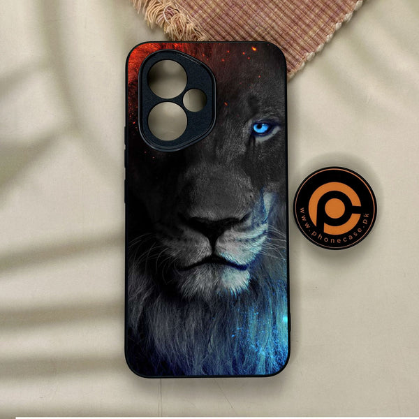 Honor 400 - Tiger Design 4 - Premium Metal Printed Soft Bumper Shock Proof Case