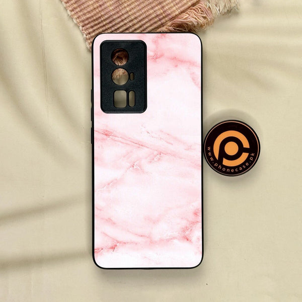 Xiaomi Redmi K60 Pro - Pink Design 2 - Premium Metal Printed Soft Bumper Shock Proof Case