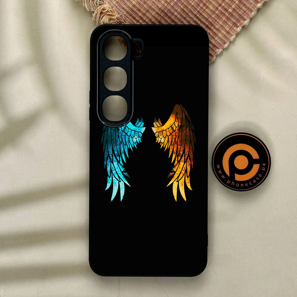 Vivo Y21d - Angel 2.0 Design 8 - Premium Metal Printed Soft Bumper Shock Proof Case