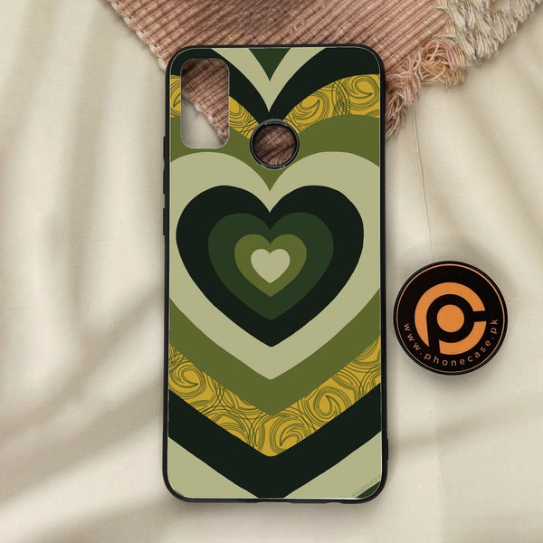 Honor 9X Lite - Heart 2.0 Design 1 - Premium Metal Printed Soft Bumper Shock Proof Case