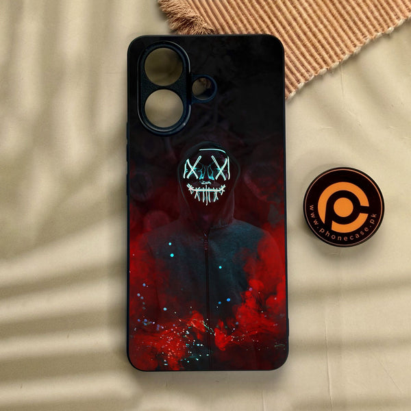 Vivo V60 Lite  - Anonymous 2.0 Design 3 - Premium Metal Printed Soft Bumper Shock Proof Case