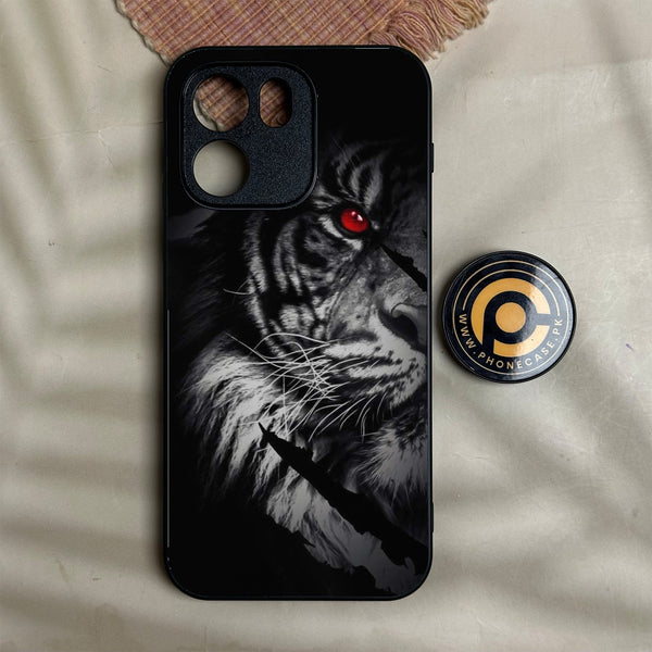 Oneplus Nord 6 - Tiger Design 7 - Premium Metal Printed Soft Bumper Shock Proof Case