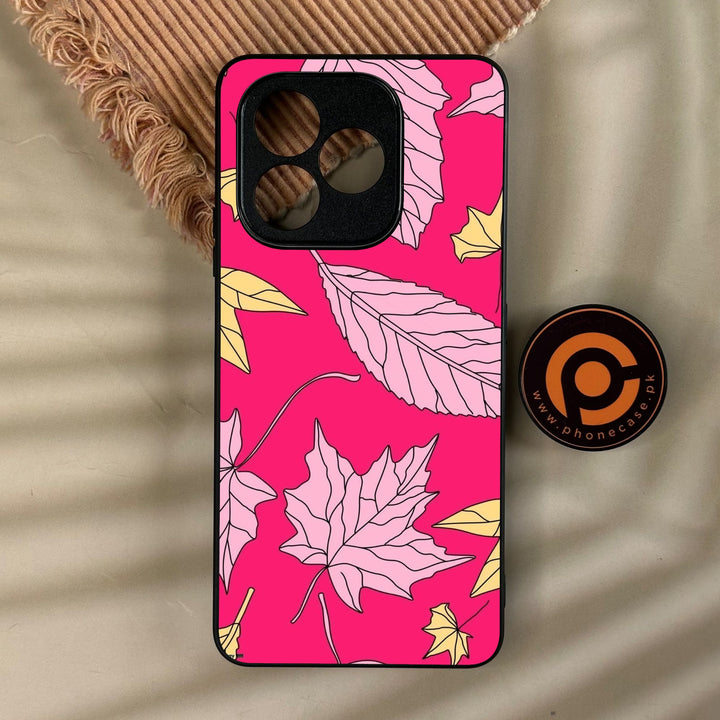 Honor X8d - Floral Series Design 6 - Premium Metal Printed Soft Bumper Shock Proof Case