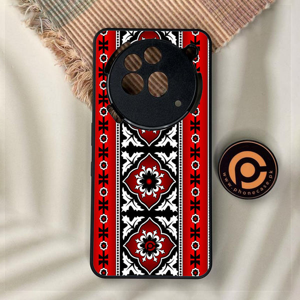Nothing Phone 3a Pro - Ajrak 1 - Premium Metal Printed Soft Bumper Shock Proof Case