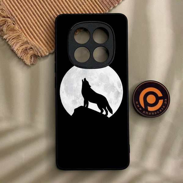 Xiaomi Redmi Note 15 Pro - Wolf Design 3 - Premium Metal Printed Soft Bumper Shock Proof Case